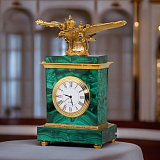 Часы из малахита «Имперские»