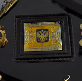 Зажим для денег мужской "Герб". Златоуст