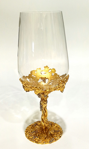 Бокал для вина "Виноград"