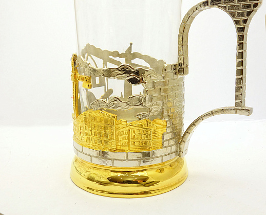 Подарочный подстаканник "Подарок строителю"