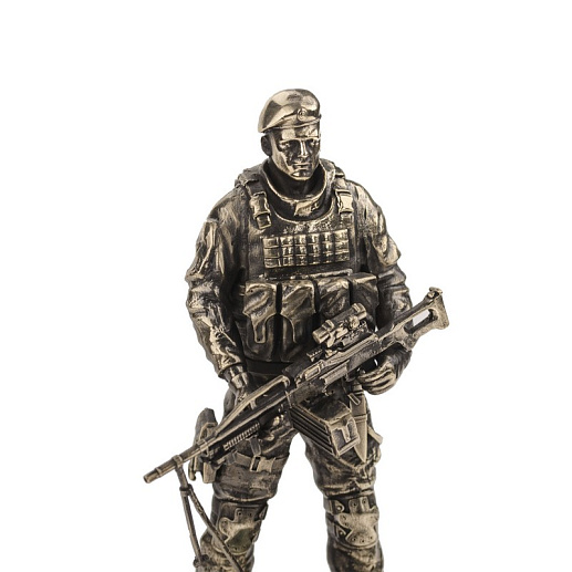 Бронзовая статуэтка "Десантник"