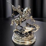 Бронзовая статуэтка "Георгий Победоносец"