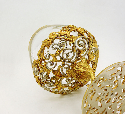 Подарочный бокал для коньяка "Ажурный"