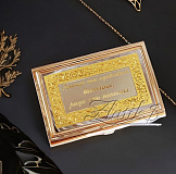 Визитница "Бизнес-подарок". Златоуст