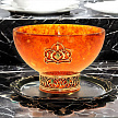 Пиала для варенья из янтаря
