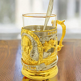 Подстаканник "Путин и армия"