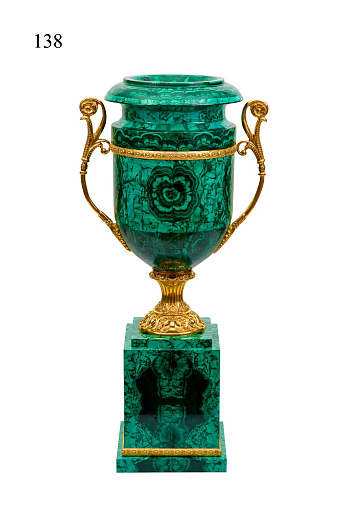 Ваза из малахита