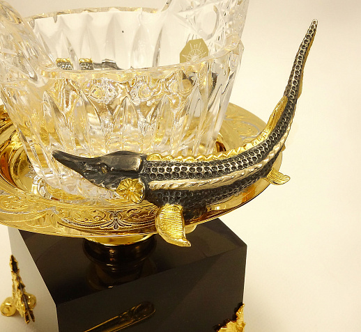 Икорница на долерите "Царское угощение". Златоуст