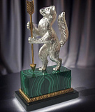 Бронзовая статуэтка «Соболь»