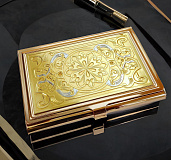 Визитница "Орнамент". Златоуст