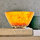 Подарочная пиала из янтаря