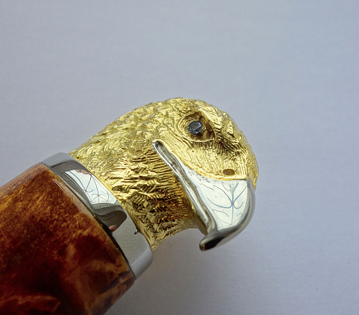 Нож украшенный "Орел" №6. Златоуст