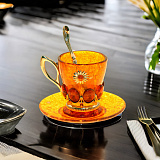 Набор для кофе из янтаря