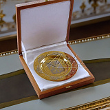 Подарочная тарелка "Санкт-Петербург". Златоуст