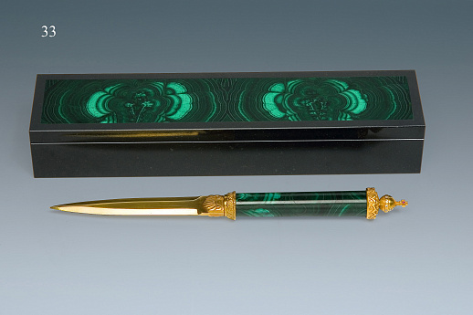 Подарочный набор: Нож для резки бумаги в футляре