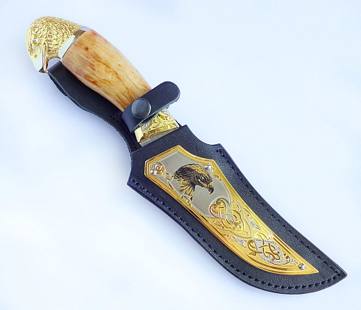 Нож "Орел" /дамаск/ №6. Златоуст