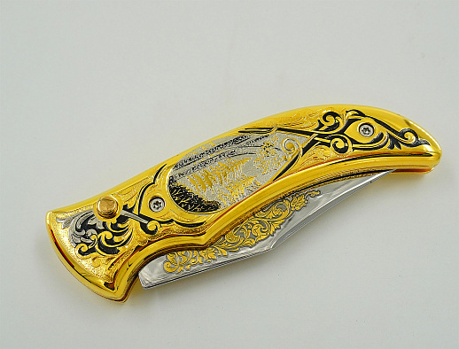 Нож складной "Лес" Златоуст. купить с доставкой Нож складной "Лес" Златоуст.