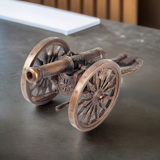 Бронзовая композиция «Пушка» купить с доставкой Бронзовая композиция «Пушка»