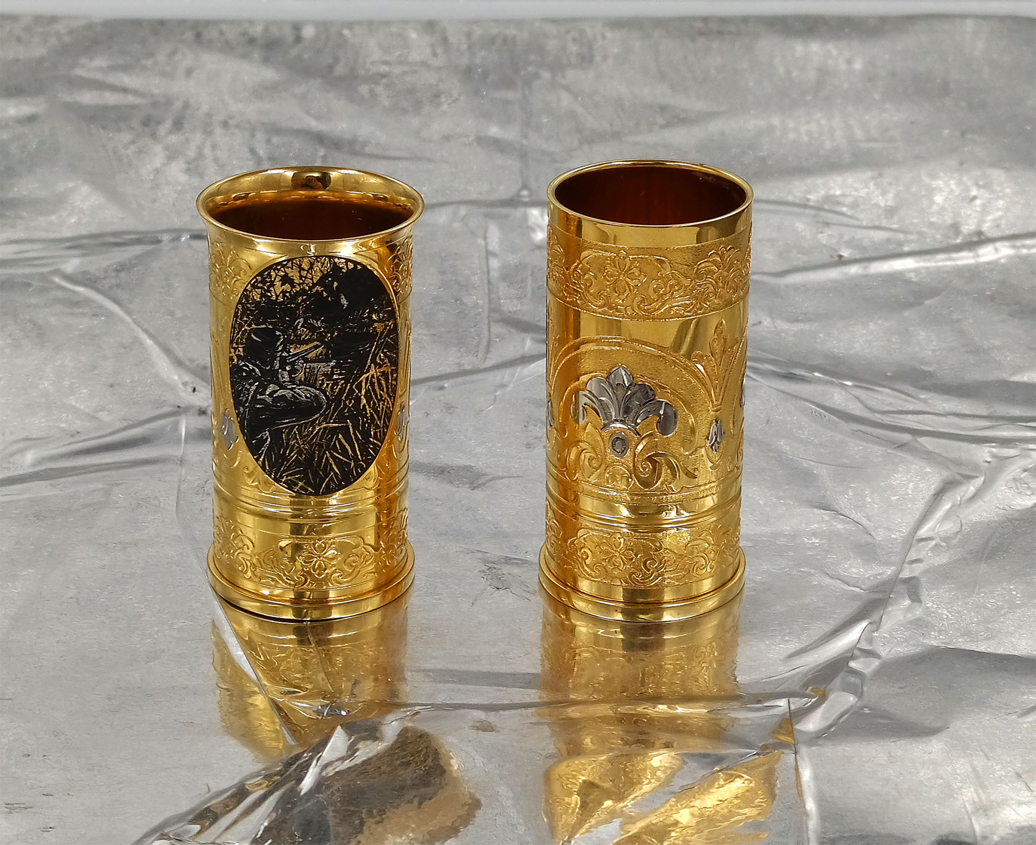 Набор стопок "Подарок охотнику" №2 Златоуст