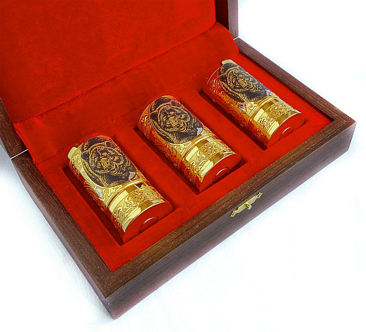 Набор стопок "Медведи". Златоуст