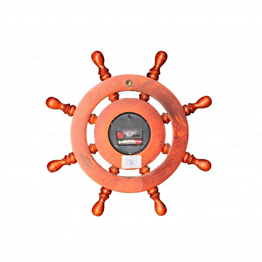 Штурвал сувенирный, часы (8 ручек)