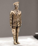 Бронзовая статуэтка "Советский милиционер"