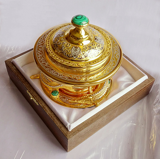 Икорница "Царский подарок". Златоуст