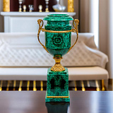 Ваза из малахита