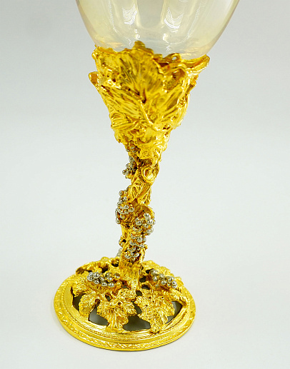 Бокал для вина "Виноград" №2 Златоуст.