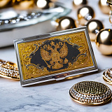 Визитница "Герб РФ" №9. Златоуст