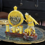 Подарочный набор с флягой и стопками. Златоуст