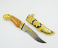 Дамасский нож "Пантера". Златоуст