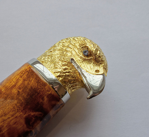 Нож украшенный "Орел" №6. Златоуст