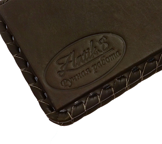 Кожаная визитница "Эверест". Златоуст