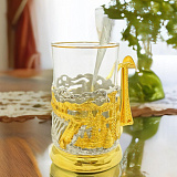 Сувенирный подстаканник "Электричество"