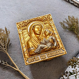 Бронзовая икона "Казанская Богоматерь"