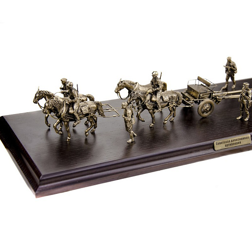 Диорама "Советская дивизионная артиллерия" 1/35