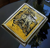 Портсигар "Волк" / на 20 сигарет