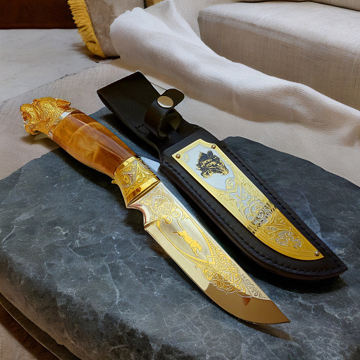 Нож "Пантера" №5. Златоуст купить с доставкой Нож "Пантера" №5. Златоуст