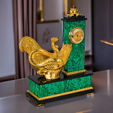 Часы из малахита «Искушение»