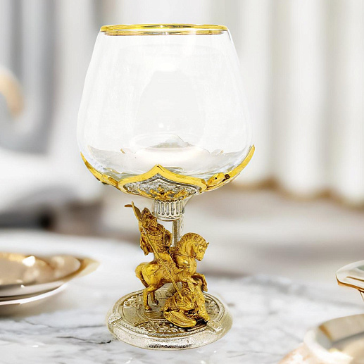 Подарочный бокал для коньяка "Георгий Победоносец"