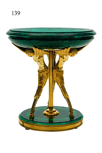 Ваза из малахита "Эрмитаж"