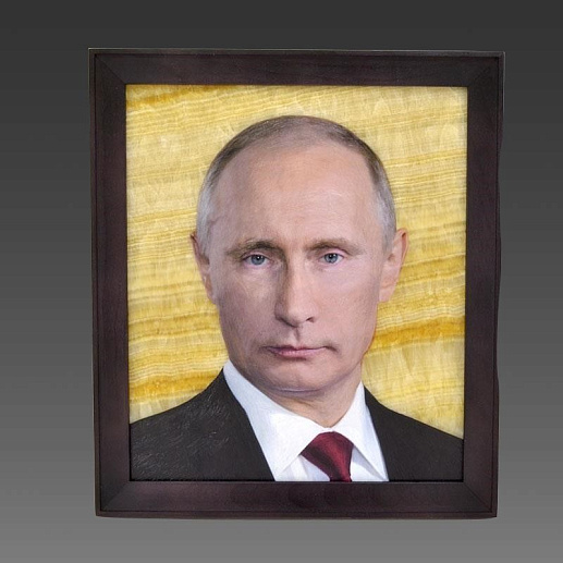 Картина "В.В. Путин" в рамке