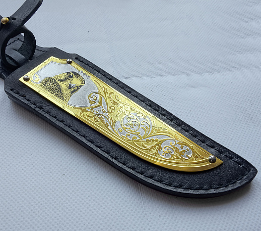 Нож "Сокол" №5 /дамаск/. Златоуст