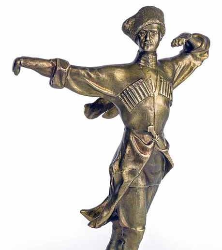 Бронзовая композиция "Лезгинка"