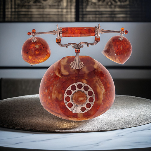 Шкатулка для украшений из янтаря