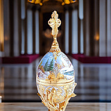 Пасхальное яйцо "Жар-птица". Златоуст