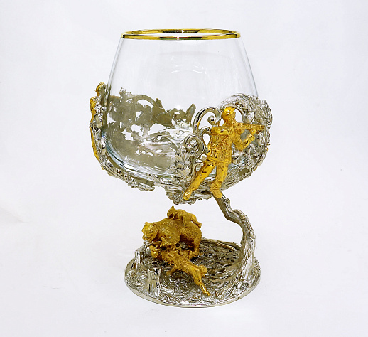 Набор бокалов для коньяка "Охота"