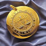 Брелок из металла "Весы". Златоуст