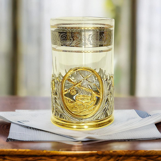 Подарочная стопка для водки "Рыбалка"